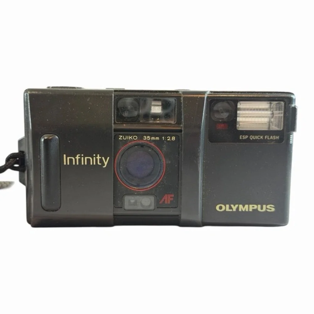 Olympus Infinity AF-1 35mm Point And Shoot‎ Film Camera UNTESTED AS IS